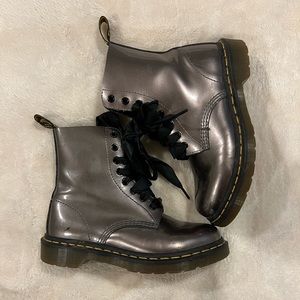 Dr. Marten Metallic Shoes